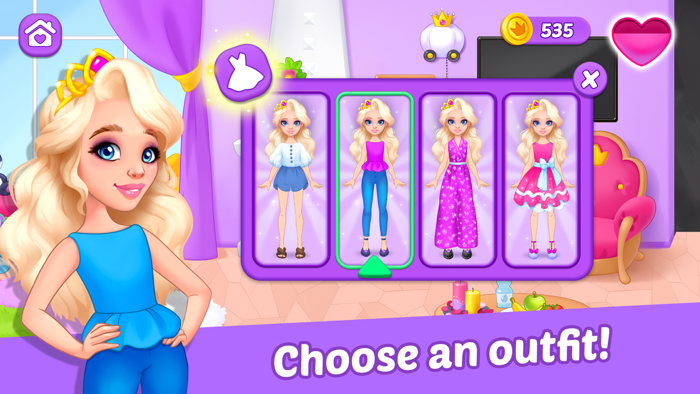 Princess Doll Dream House Game