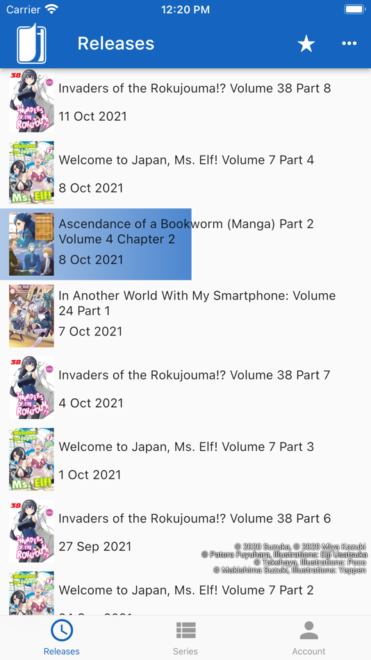 #7. J-Novel Club (iOS) Podle: M12 Media LLC