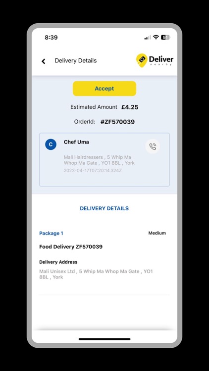 DeliverNearby-Driver