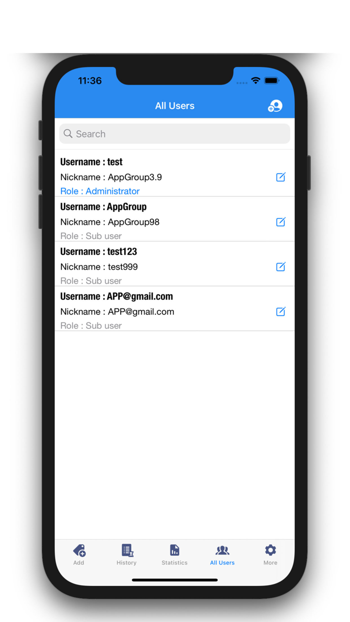 Money Budget Track Multi-user