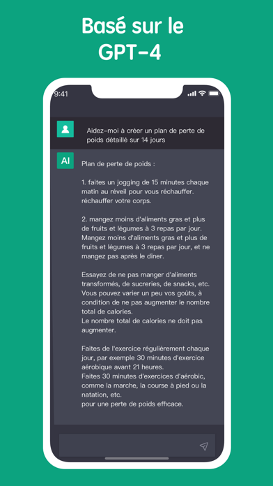 Screenshot #1 pour ChatAI  française - Secrétaire