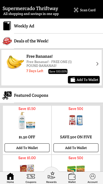 Supermercado Thriftway Screenshot
