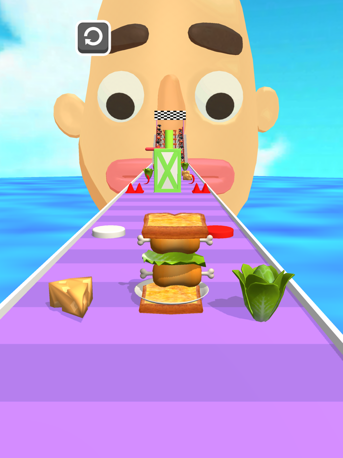 Sandwich Honey 3D - Stack Rush