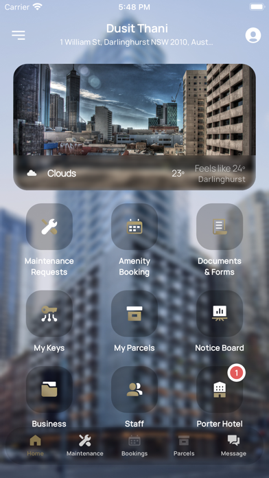 App screenshot