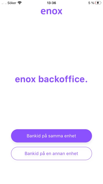 Enox Backoffice