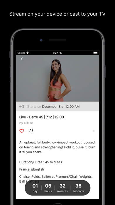 b.home fitness Screenshot