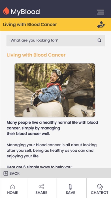 MyBlood Screenshot