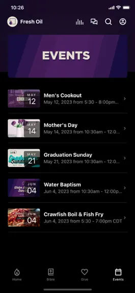 Game screenshot Fresh Oil Worship Center apk