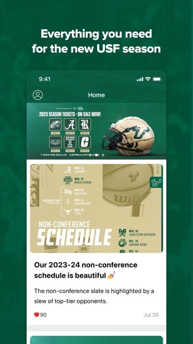 South Florida Bulls Screenshot
