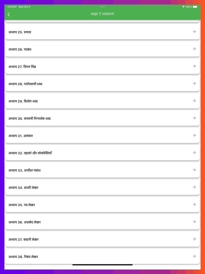 Class 7 Hindi Grammar Vyakaran