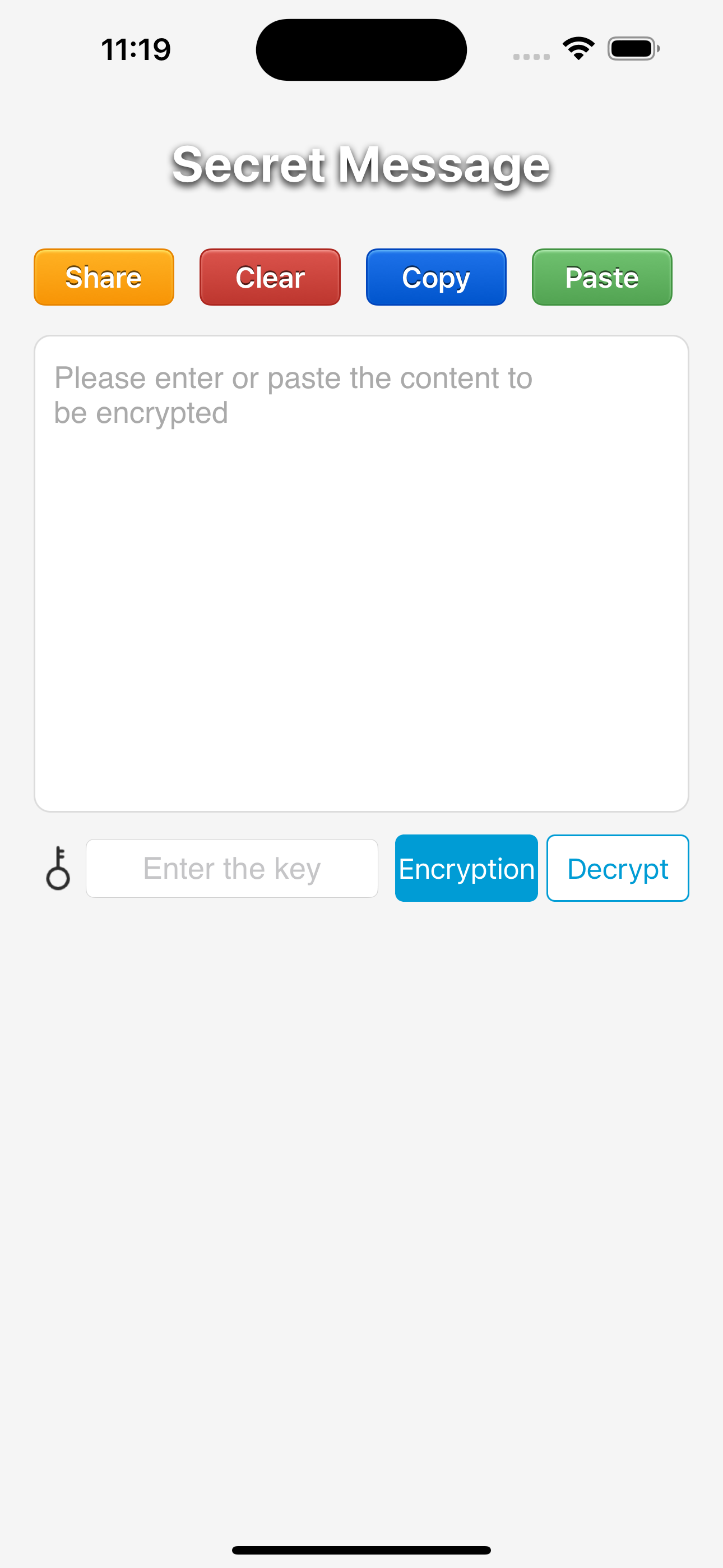 MySecretMessage