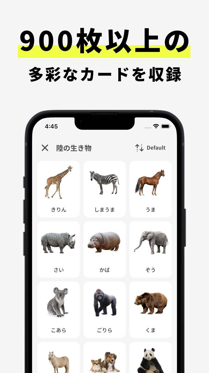 知育アプリ｜右脳プラス フラッシュカード
