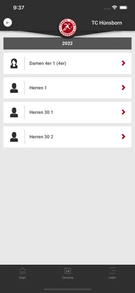 Game screenshot TC Hünsborn apk