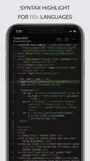 code editor - compiler & ide iphone screenshot 1