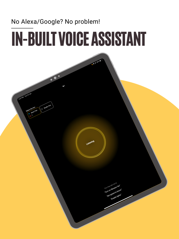 Atomberg Home iPad screenshot 6 - Lifestyle app