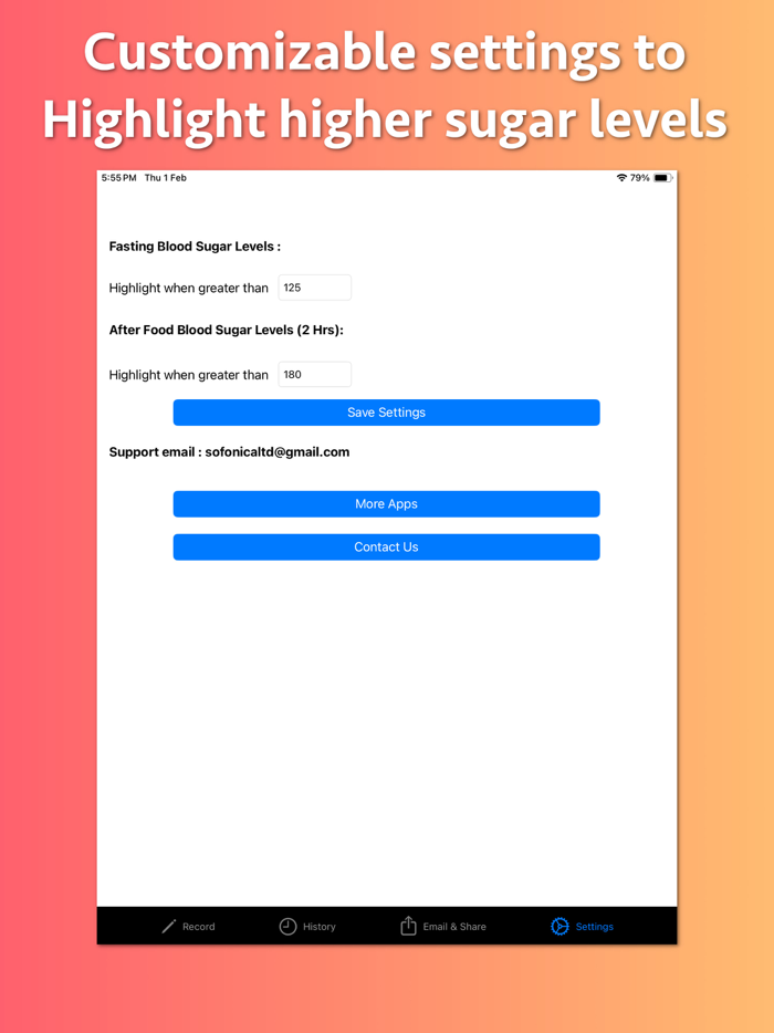 GlucoTrack-Blood Sugar Monitor