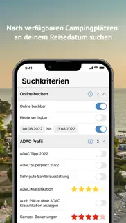 adac camping / stellplatz 2022 iphone screenshot 3