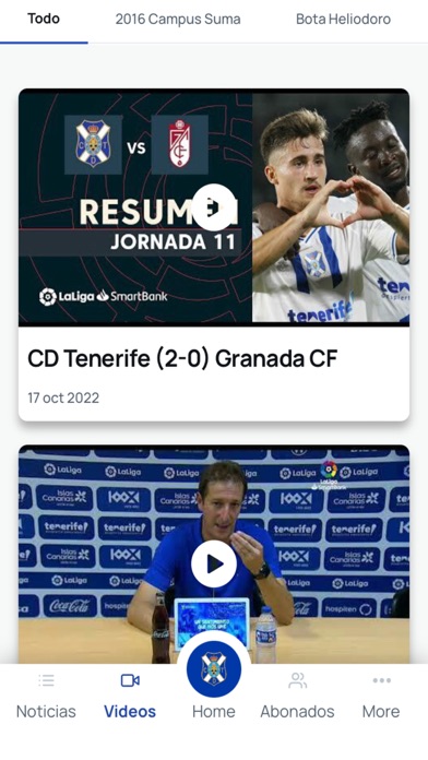 Club Deportivo Tenerife - App Screenshot