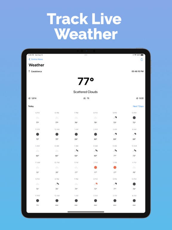 Central News iPad screenshot 8 - News app