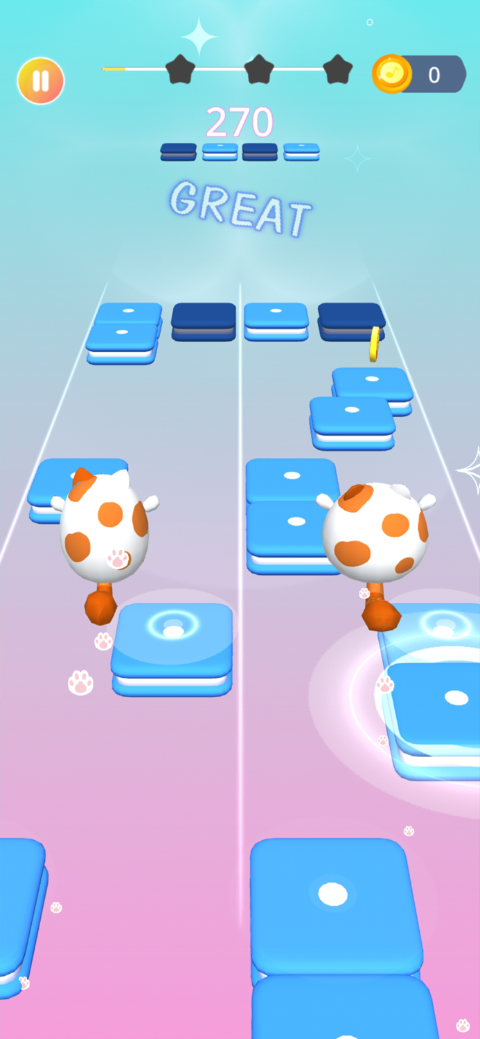 Dancing Cats Duet Meow