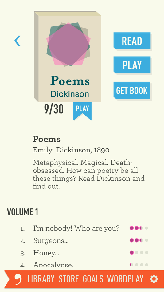 #5. Dear Reader (iOS) 由: Local No. 12