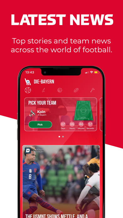 Screenshot 1 of Die-Bayern - Live Scores App