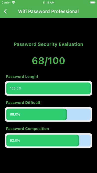 Wifi Password Professional Screenshot