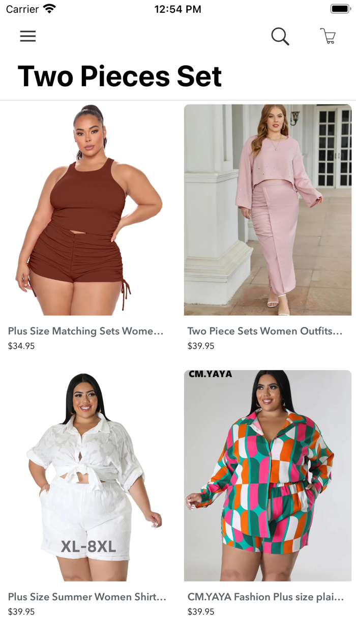 Women Big Size Clothing Shop