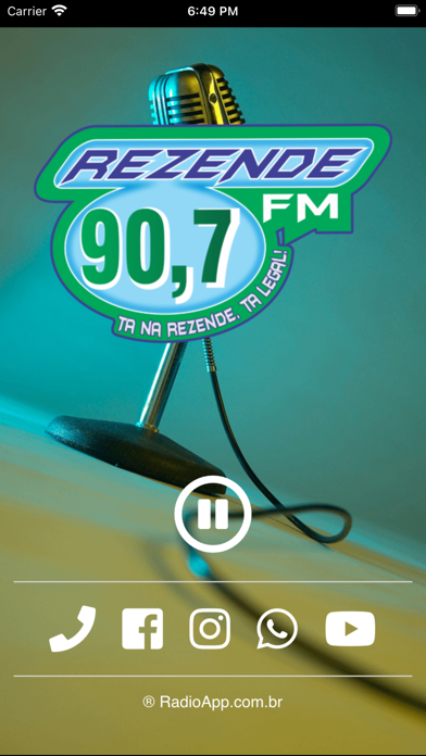 Rezende FM 90.7 Screenshot