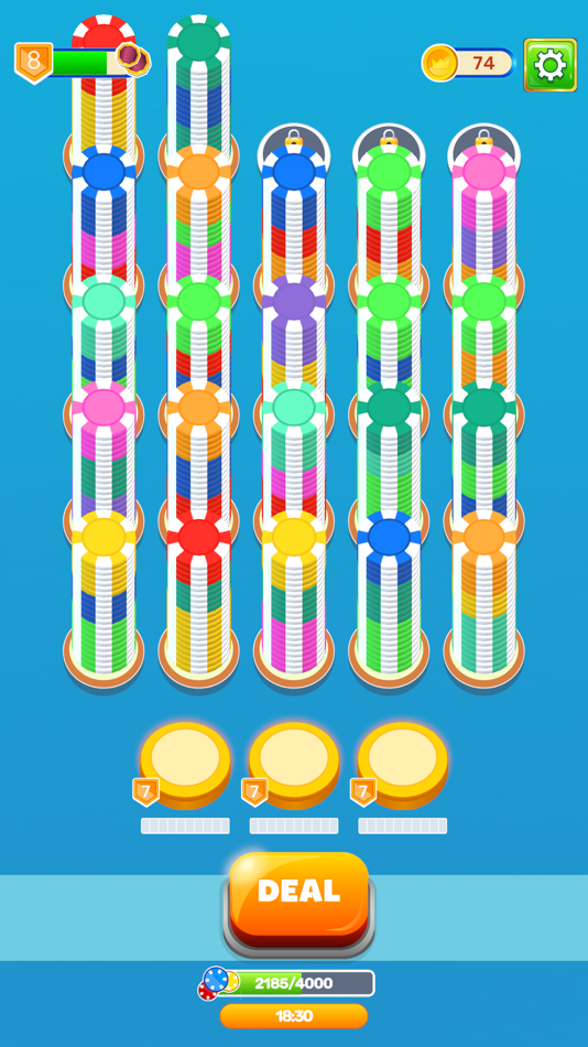 #1. Coin Shuffle! (iOS) 由: M8 Games
