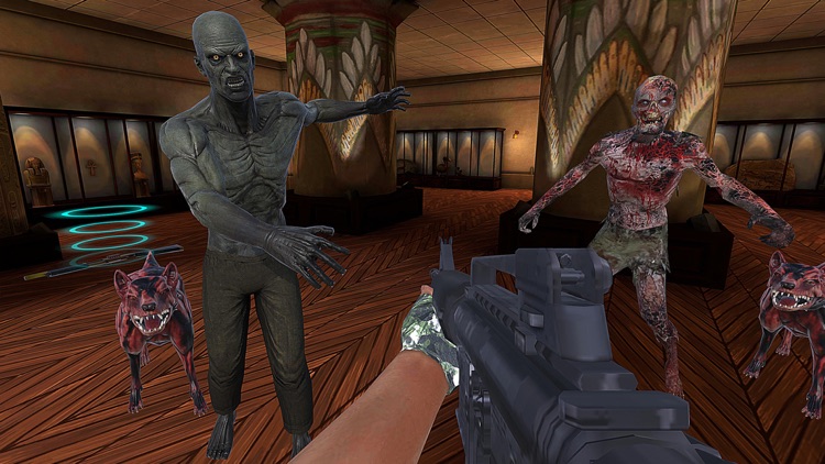 Walking Zombie Shooting Game screenshot-3