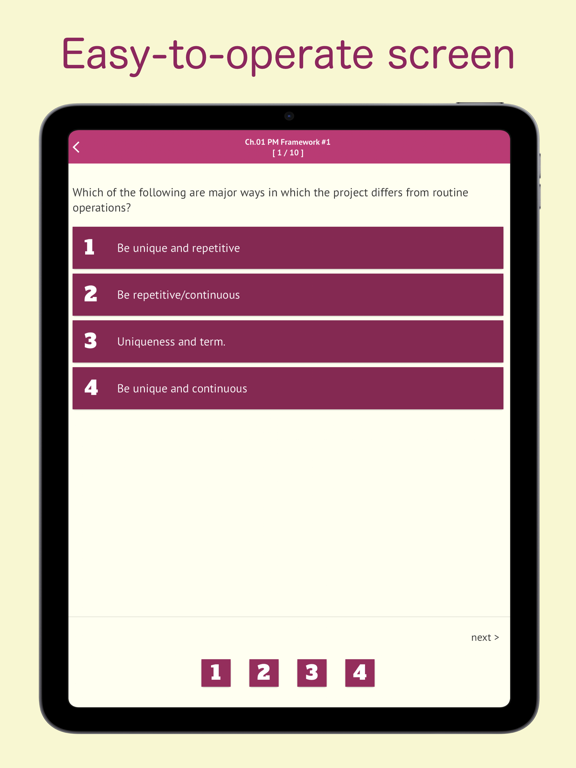Screenshot #6 pour PMP Prep Exam Original