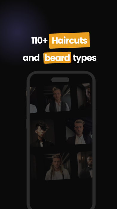 Men's Hair Cuts & Hairstyle Screenshot