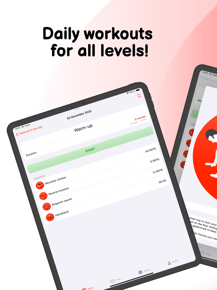 WOD Timer hiit training timer