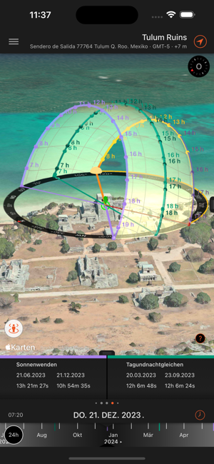 ‎Sun Surveyor (Sonnenvermesser) Screenshot