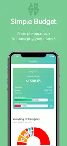 Simple Budget: Expense Tracker screenshot #1 for iPhone