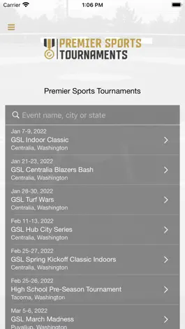 Game screenshot Premier Sports Tournaments mod apk