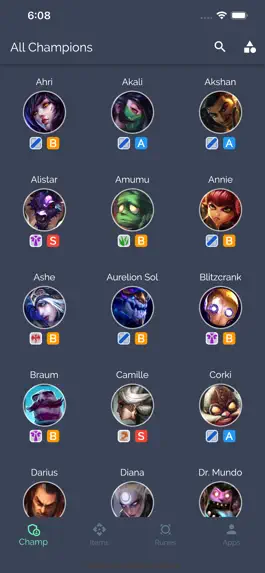Game screenshot LOL Wild Rift Builds - Guides apk