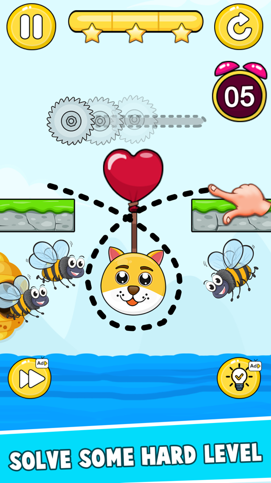 #5. Animal Rescue : Draw To Save (iOS) 由: Mendapara Janakiben Milankumar