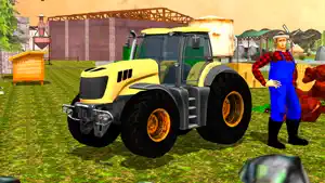 Modern Tractor Farming Games screenshot 1