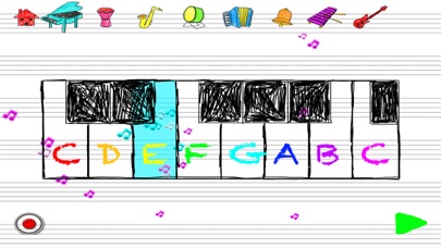Doodle Sounds - Paper Piano Screenshot