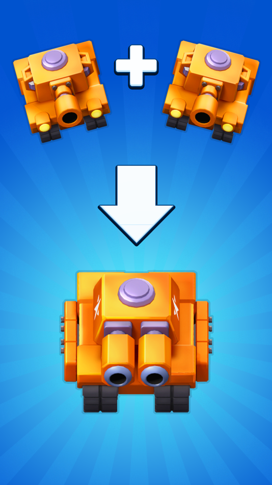 #6. Merge Tanks - Panzer Battle (iOS) 来自: Severex