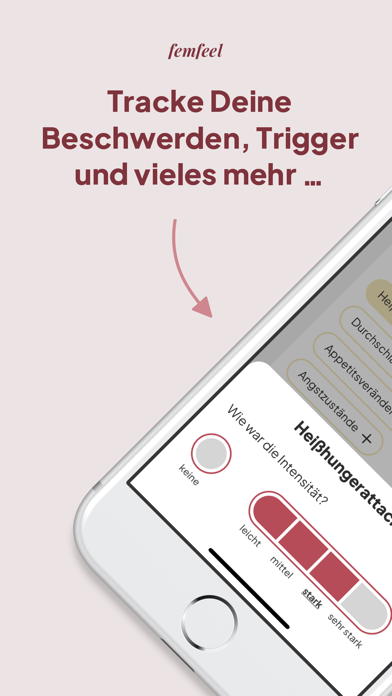 femfeel: Die Wechseljahre App Screenshot