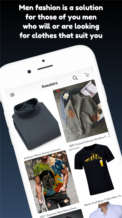 Men's Outfit Fashion Online Screenshot