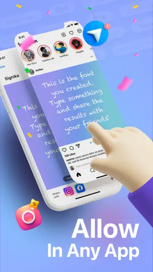 Captura de pantalla de FontMaker - Handwriting Art en iPhone 6