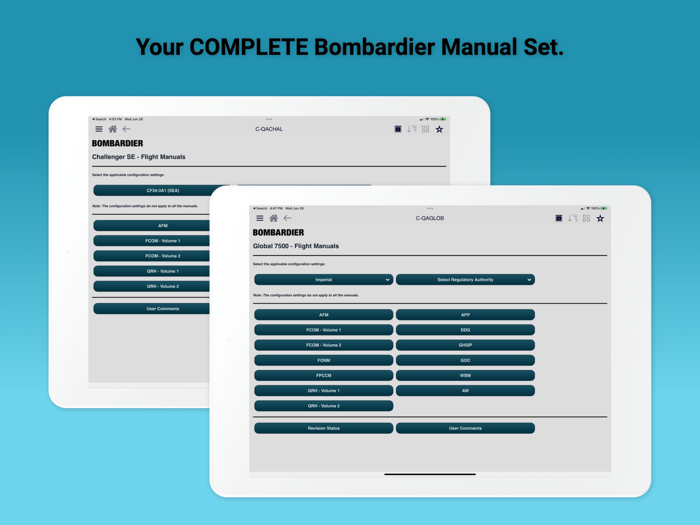 Bombardier Flight Deck 3