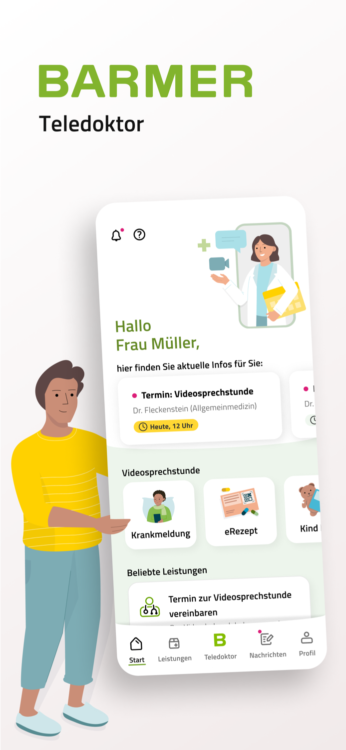 BARMER Teledoktor-App