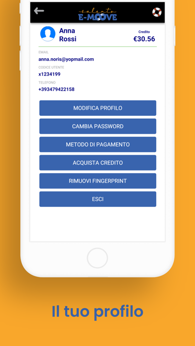 Salento e-moove Screenshot