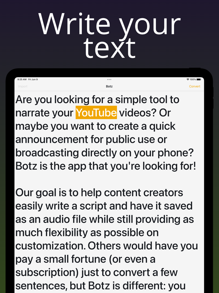Narrate YouTube Videos - Botz