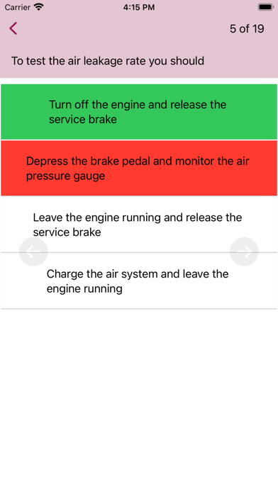 Air Brakes Test Lite Screenshot